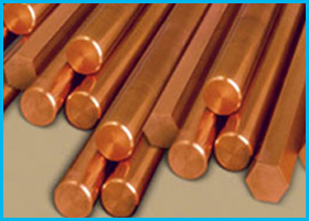 Cupro Nickel Alloy 90/10 UNS C70600 Round Bars Rods Supplier Exporter