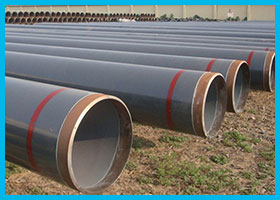 Carbon Steel ISO 3183 grade L415 Seamless Welded Saw Pipes Manufacturer Exporter