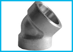 Hastelloy C276 UNS N10276 Forged 45 Degree Socket Weld Elbow Manufacturer Exporter