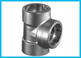 Hastelloy B2 UNS N10665 Forged Socket Weld Equal Tee Manufacturer Exporter